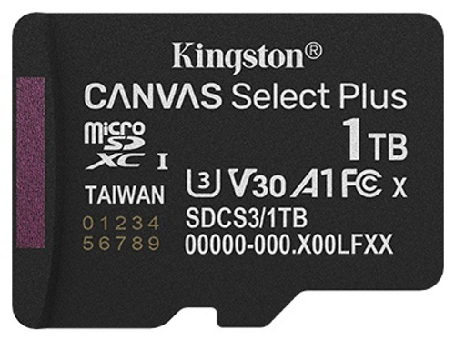 Карта памяти Kingston microSDXC SDCS3/1TBSP 1024 Гб