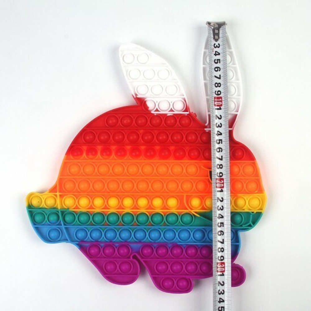 Игрушка антистресс Pop it Зайчик, силикон, 012863