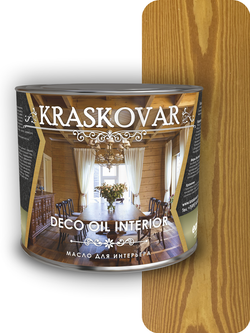 Масло для интерьера Kraskovar Deco Oil Interior тик