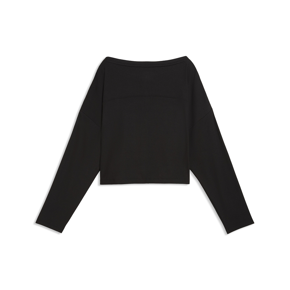 Женский лонгслив PUMA Cloudspun Rib Slouch Long Sleeve