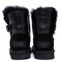 UGG Kids Bailey Button II Metallic Black