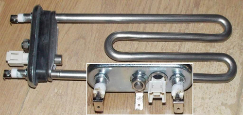 ТЭН 1450W для стиральной машины BEKO + термодатчик (2882602600)