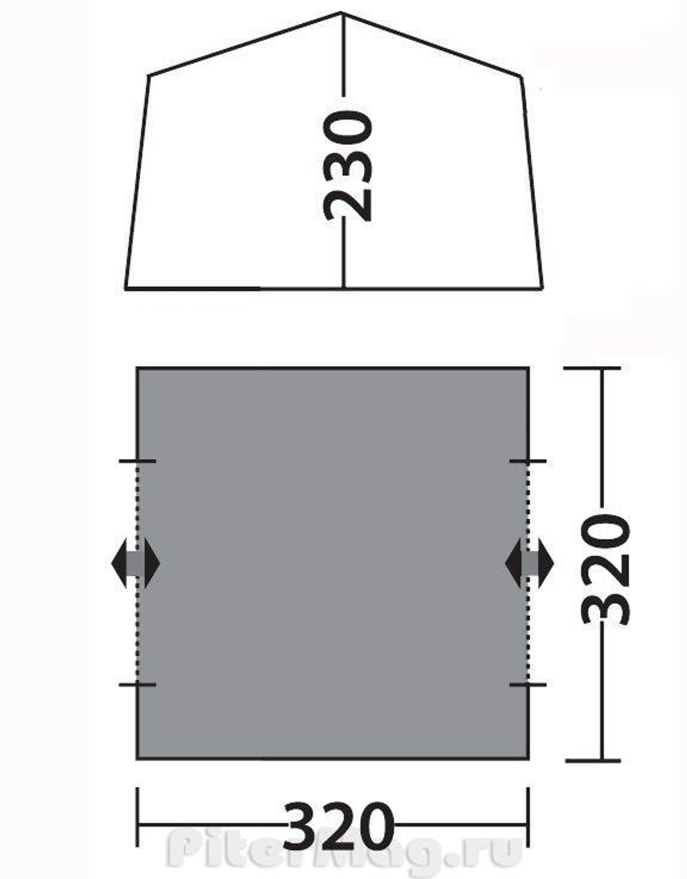 Беседка Nisus Veranda comfort [N-3454] 373888
