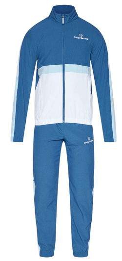 Мужской теннисный костюм Sergio Tacchini Alata Tracksuit - синий электрик/голубой