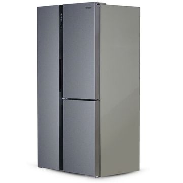 Холодильник Ginzzu NFK-610 Dark gray