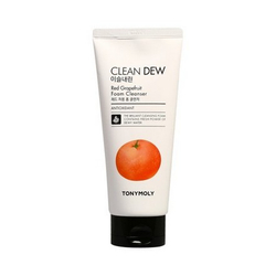 Tony Moly Clean Dew Red Grape Fruit Foam Cleanser пенка для умывания с экстрактом грейпфрута