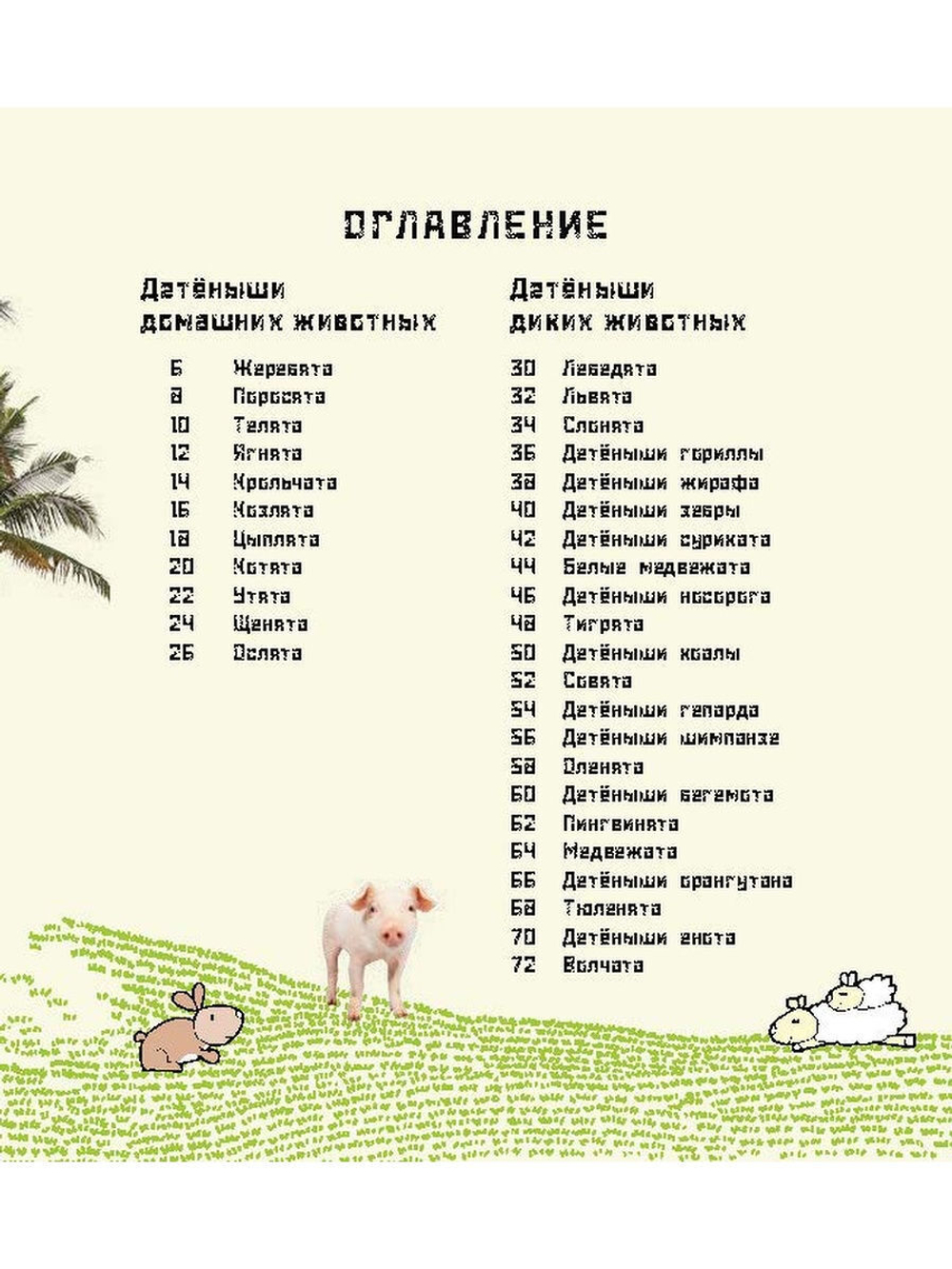 Это мой малыш! Детёныши разных животных