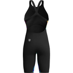 SPEEDO LZR PURE VALOR 2.0 OPENBACK KNEESKIN RED/BLUE