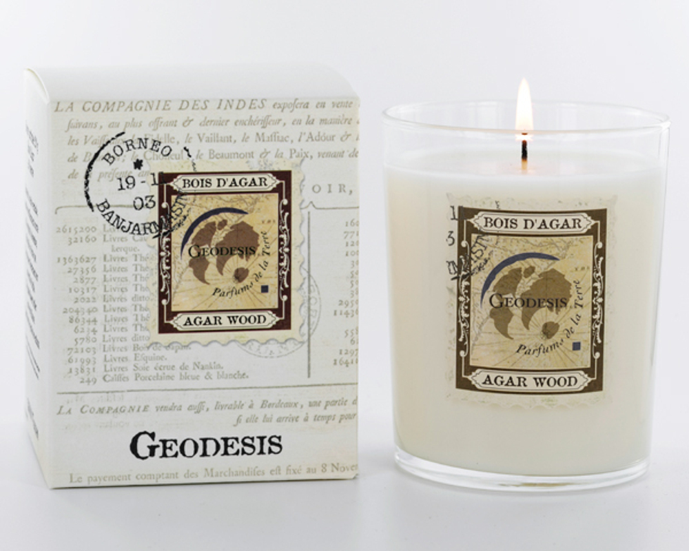 Ароматическая свеча Geodesis Amber Франция