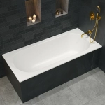 Ванна из искусственного камня WhiteCross Gin 170x80 0217.170080.200 белая матовая