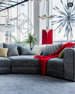 Шенилл Art-Deco steel (Арт-Деко стил)