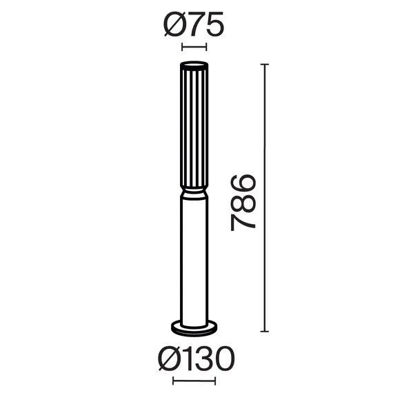 Ландшафтный светильник Свет / Lit 3000K 12Вт IP 65 Outdoor o593fl-l12br3k