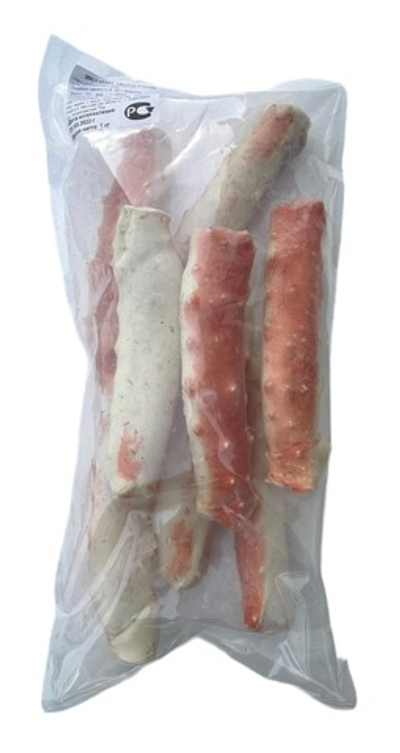 Мясо краба, 1-я Фаланга в Панцире 1 кг (Камчатского)