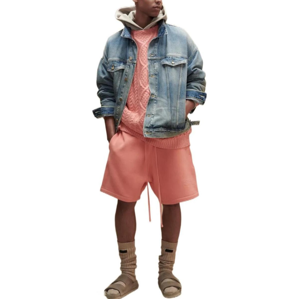 Шорты Fear of God Essentials FW22 Essentials shorts coral, FOG-FW22-083