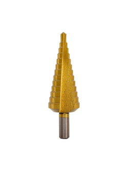 Сверло ступенчатое 6-30 мм, HSS-TIN Gigant GT-161