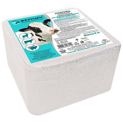 Лизунец универсал. (Фелуцен) для с/х и диких животных (без МЭЛ) 5 кг