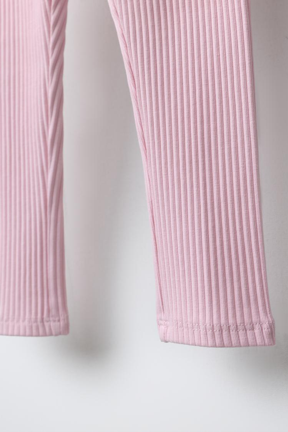 ZARA ЛЕГИНСЫ В РУБЧИК, ПАСТЕЛЬНАЯ МАЛЬВА