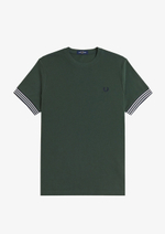 Футболка FRED PERRY Striped Cuff T-Shirt