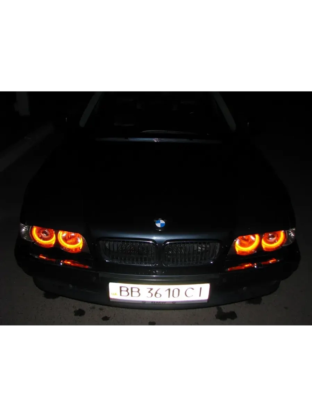 Ангельские глазки BMW E39 E36 E46 E38 ( Янтарные )