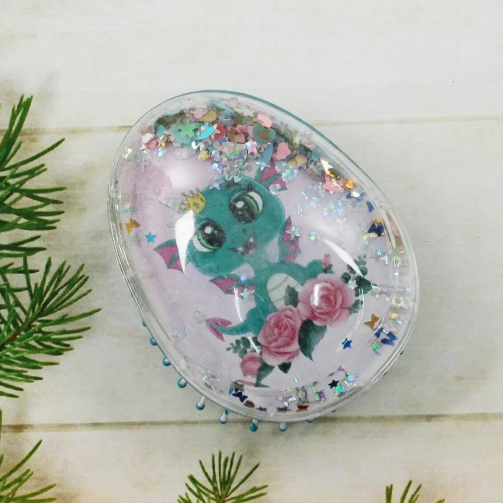 Расческа массажная детская «ТРАТТИ БУМ», Прекрасная Дайна, 6*9 см