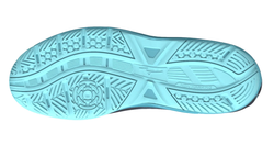 Мужские кроссовки теннисные Mizuno Break Shot 4 AC - collegiate blue/soleil/tanager turquoise