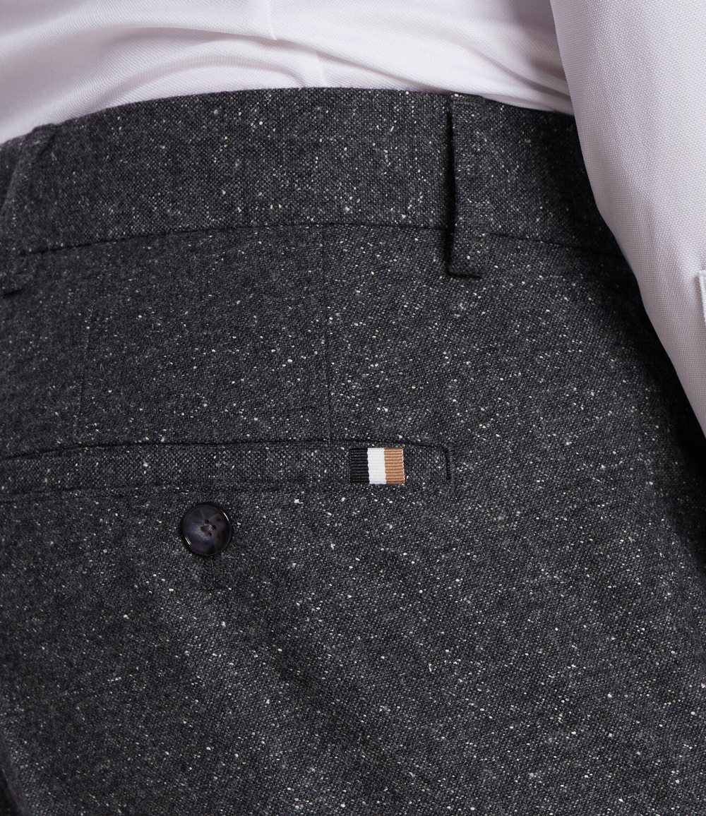 хлопковое штаны h-genius-224 BOSS BLACK - графитовый(50481960)