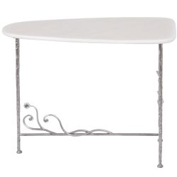 Столик декоративный Блюм - 2 Античное серебро