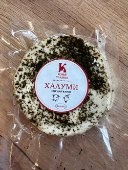 Халуми из козьего молока , сыр для жарки.100грамм