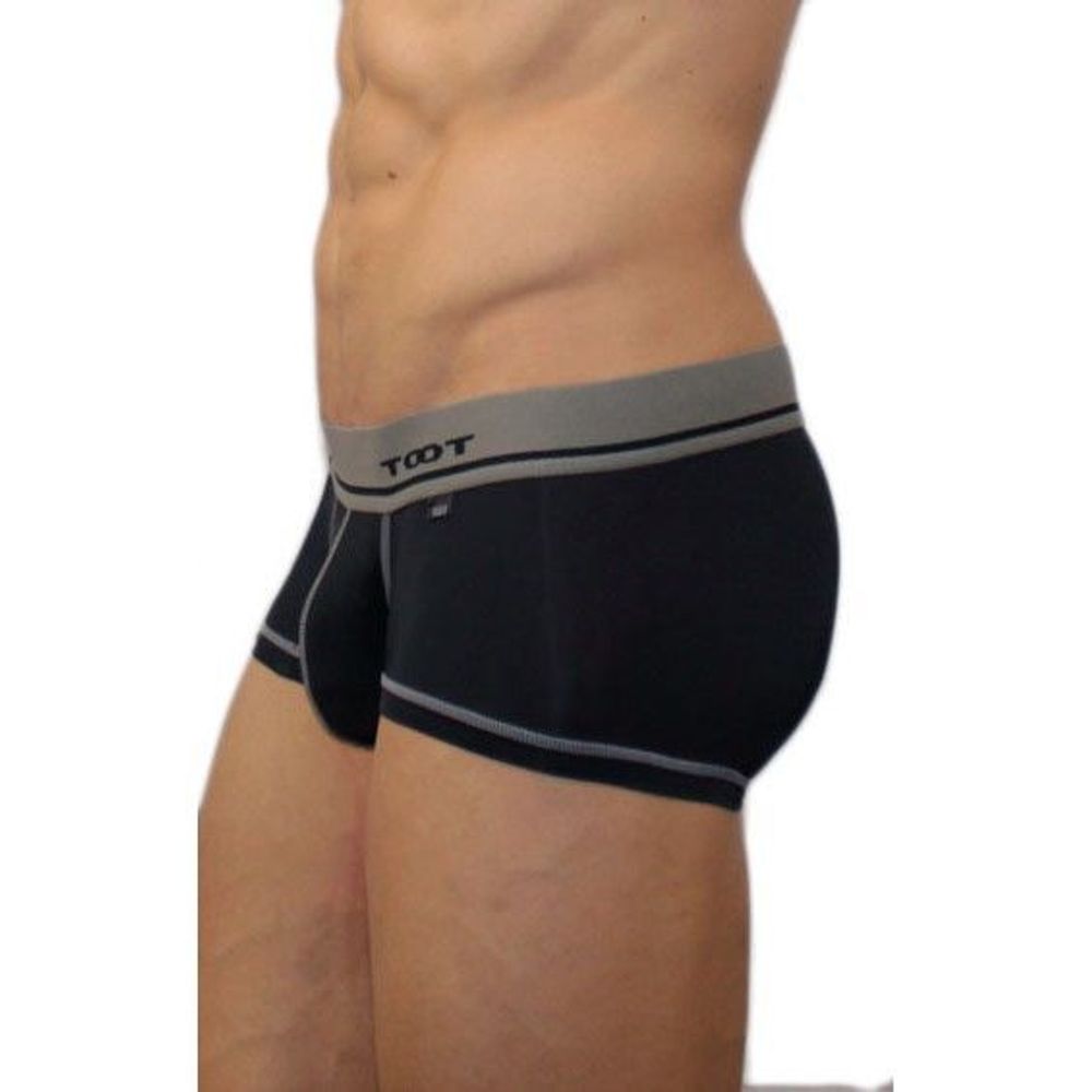 Мужские хипсы черные с сетчатой вставкой TOOP Net