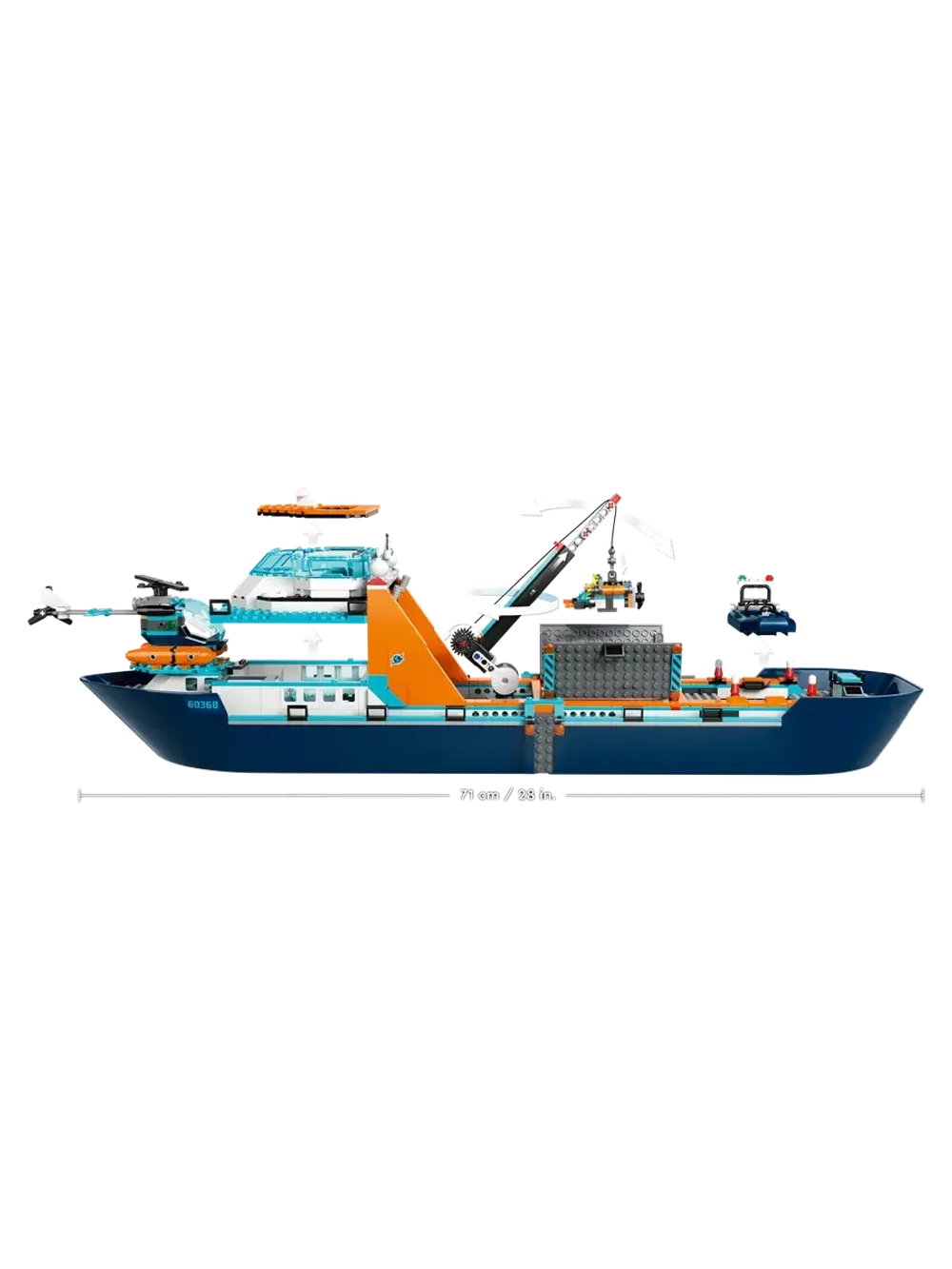 Конструктор Сити Исследователь арктики- 815 деталей