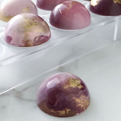 538 | Форма "Средняя полусфера" 37мм. (275*175 мм)