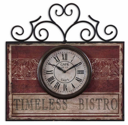 Часы настенные Uttermost 06663 Timeless bistro США