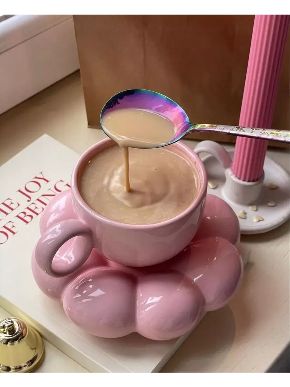 Чайная пара кружка с блюдцем 200 мл