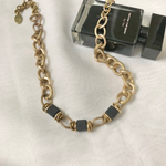 HMG 1083 br Черный Колье арт.1190