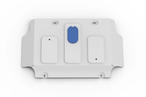 Защита КПП Rival для JAC T6 2018-н.в./Sollers ST6 2023-н.в., алюминий 3 мм, с крепежом, штампованная, 333.9208.1