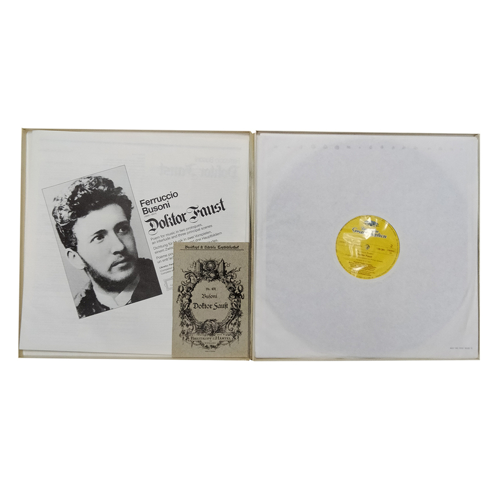 Ferruccio Busoni / Doctor Faust (3LP)