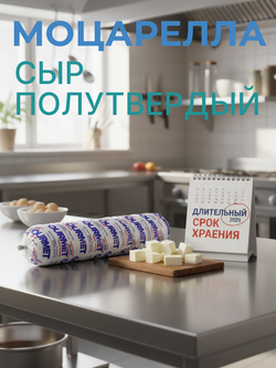Сыр полутвердый Моцарелла Gourmet жир. 40% "Altimilk" 2 кг