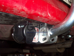 Фаркоп оцинкованный Galia T057A для Toyota Yaris 2005-2014(паспорт и сертификат в комплекте)(без электрики)
