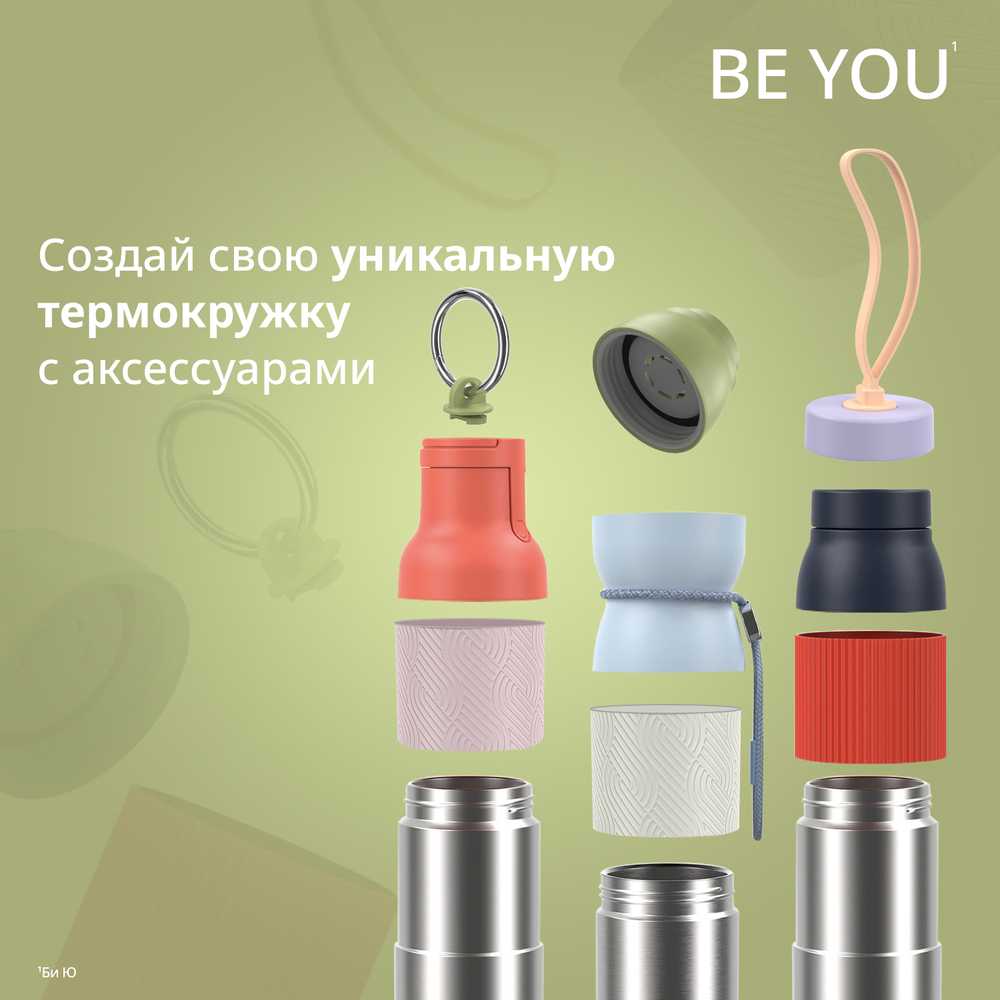 Набор аксессуаров Emsa для термокружки beYou N2195000