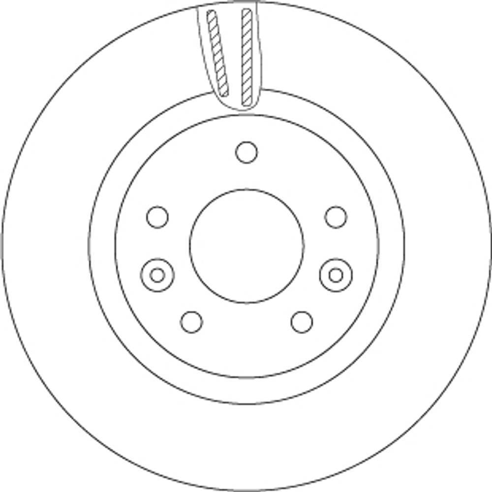 TRW - DF6786-TRW - Brake Disc