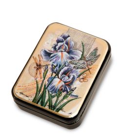 Народные промыслы ШК-55/165-B Шкатулка «Ирисы»