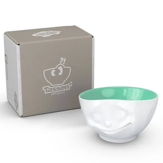 Чаша tassen happy, 500 мл, белая-нефритовая