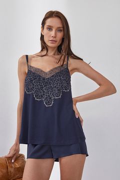 Топ 51962-2 Темно-синий