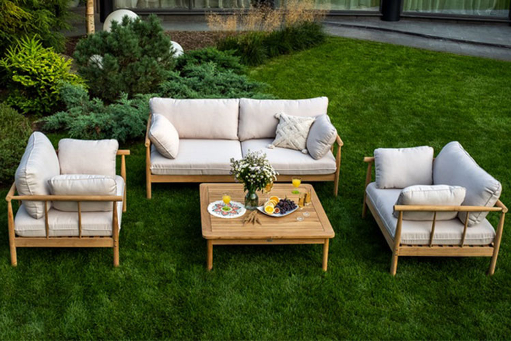 Диванная группа из тика Joygarden БУНГАЛО, бежевый