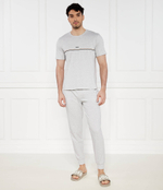 Пижамные брюки UNIQUE PANTS CUFF CW BOSS BLACK - серый(50515393)