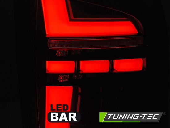Задние фонари LED BAR BLACK SEQ для VW T6/T6.1