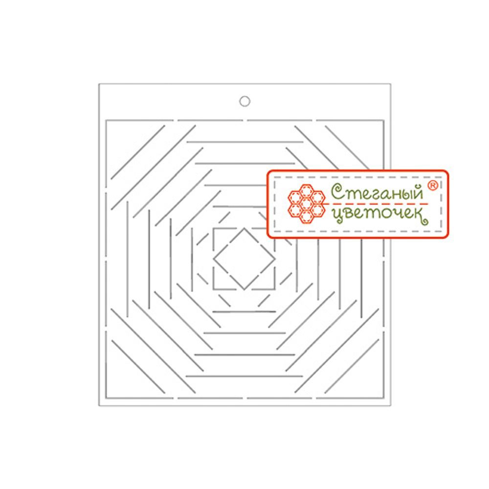 Трафарет для сборки блока "Ананас"  (арт. T54)