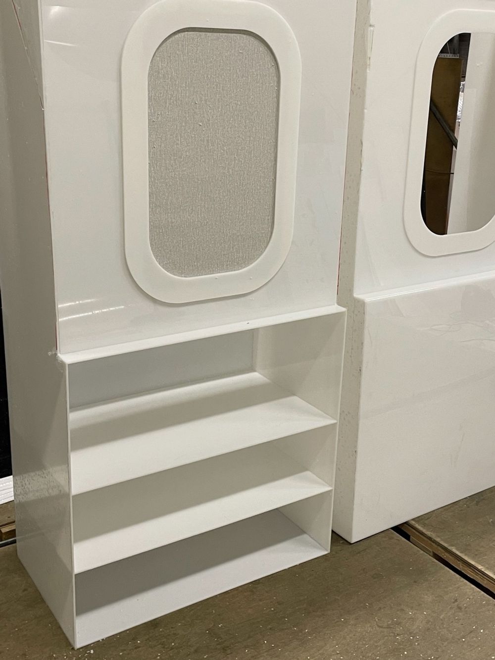 Имитация части самолёта для выставки