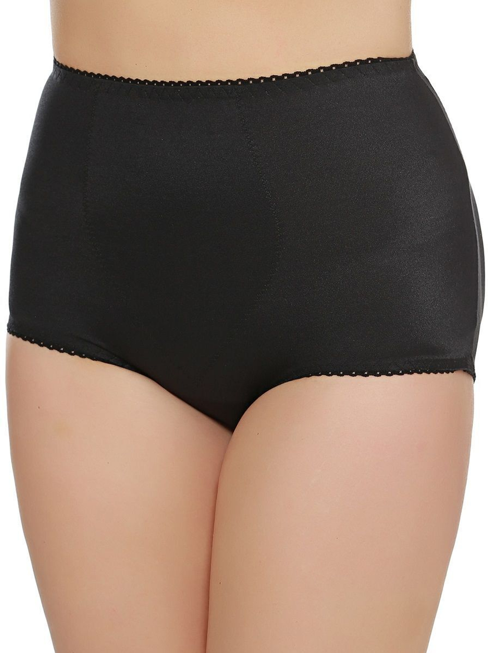 Шелковистые трусики с эффектом пуш-ап (Размер: XL) (Цвет: бежевый)