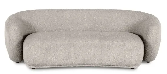 Диван Fabro цвет светло-серый